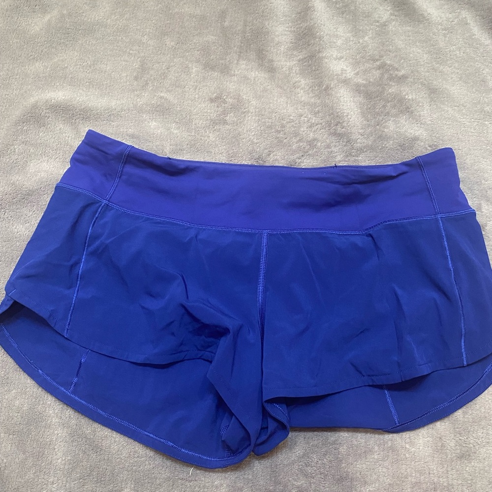 EUC Lululemon Speed Up Short